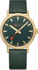 Mondaine Classic Forest Green Watch