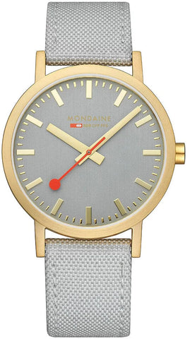 Mondaine Classic Good Gray Watch