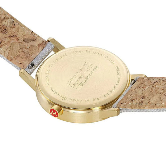 Mondaine Classic Good Gray Watch