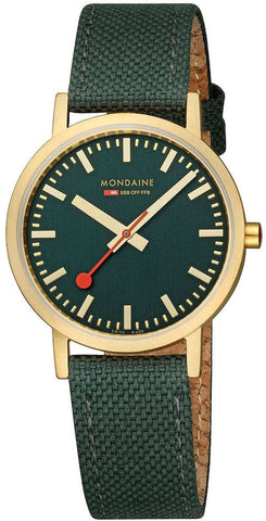 Mondaine Watch Classic Forest Green A660.30314.60SBS
