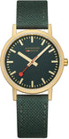 Mondaine Classic Forest Green Watch
