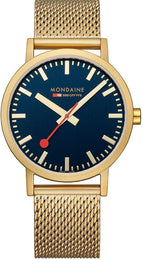Mondaine Classic Deep Ocean Blue Watch