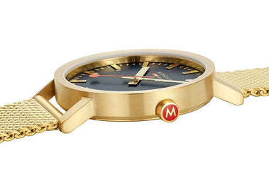 Mondaine Classic Deep Ocean Blue Watch