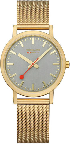 Mondaine Classic Good Gray Watch