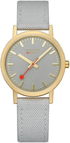 Mondaine Classic Good Gray Watch