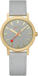 Mondaine Classic Good Gray Watch