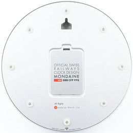 Mondaine Clock Stop2go White Watch