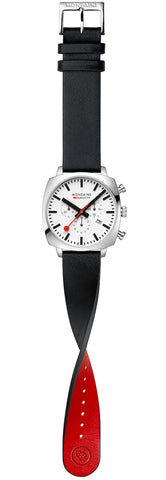 Mondaine Official Swiss Railways Cushion Set Watch