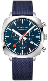 Mondaine Official Swiss Railways Cushion Set Watch