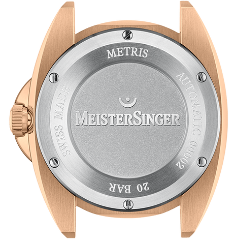 Meistersinger Watch Metris Bronze Line