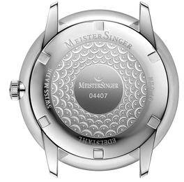 MeisterSinger Watch Neo Plus Suede Grey