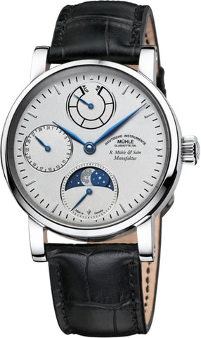Muhle Glashutte Watch Robert Muhle Moonphase Steel Limited Edition M1-11-53-LB