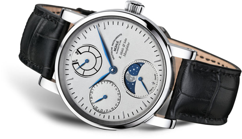 Muhle Glashutte Watch Robert Muhle Moonphase Steel Limited Edition