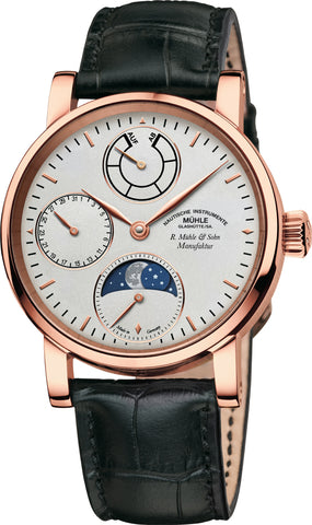 Muhle Glashutte Watch Robert Muhle Moonphase Red Gold Limited Edition M1-11-51-LB