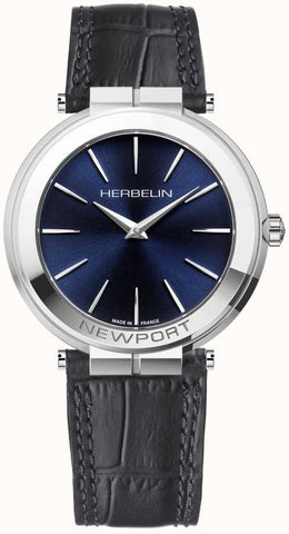Herbelin Watch Newport Slim Mens 19522/AP15