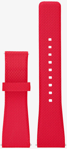 Michael Kors Access Bradshaw Smartwatch Red Rubber Strap