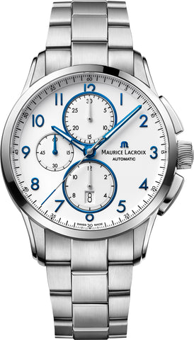 Maurice Lacroix Watch Pontos Chronograph Date Mens PT6388-SS002-120-1