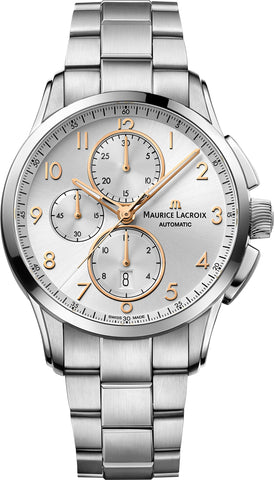 Maurice Lacroix Watch Pontos Chronograph Date Mens PT6388-SS002-220-1