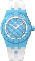 Maurice Lacroix Watch Aikon Quartz TIDE Light Blue AI2008-AAAA1-3A0-0