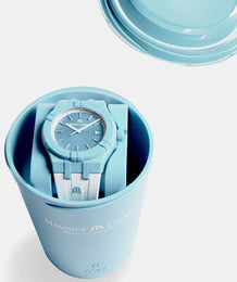 Maurice Lacroix Aikon Quartz TIDE Light Blue Watch