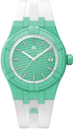 Maurice Lacroix Watch Aikon Quartz TIDE Light Green AI2008-CCCC1-3A0-0