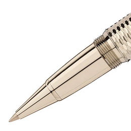 Montblanc Writing Instrument Meisterstuck Geometry Solitaire Champagne Gold LeGrand Rollerball