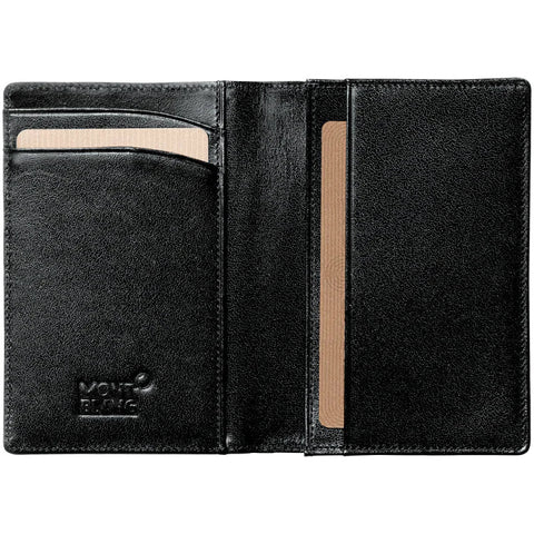 Montblanc Business Card Holder with Gusset Meisterstuck Black 7167