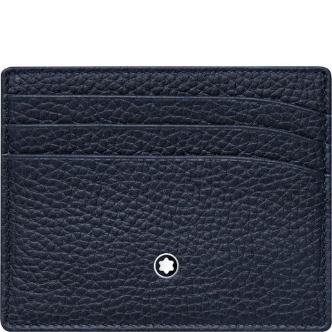 Montblanc Pocket Holder Meisterstuck Soft Grain 6cc Blue