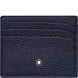 Montblanc Pocket Holder Meisterstuck Soft Grain 6cc Blue