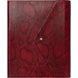 Montblanc Augmented Paper Python Printed Red 123667