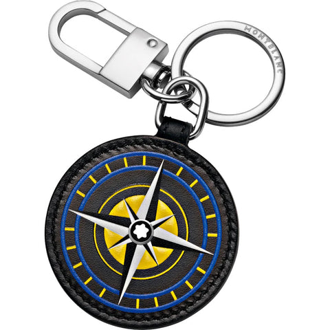 Montblanc Key Fob Meisterstuck Soft Grain Compass 124583