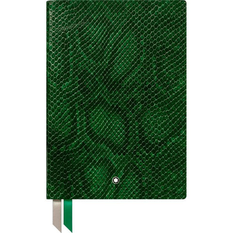 Montblanc Notebook 146 Python Print Peacock Green 119520