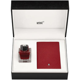 Montblanc Notebook 147 With Red Ink 50ml Set 117597