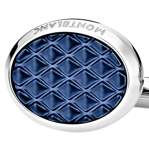 Montblanc Cufflinks Meisterstuck Oval Steel Lacquer
