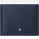 Montblanc Wallet Sartorial 6cc Blue 128585