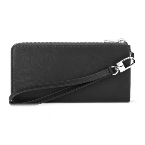 Montblanc Meisterstuck 4810 Long Wallet 12cc With Zip and Removable Wrist Strap, 129248.