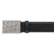 Montblanc Belt 35mm Embossed Leather Black 129451.