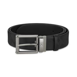 Montblanc Belt Extreme 3.0 Leather Pin Buckle 35mm Black