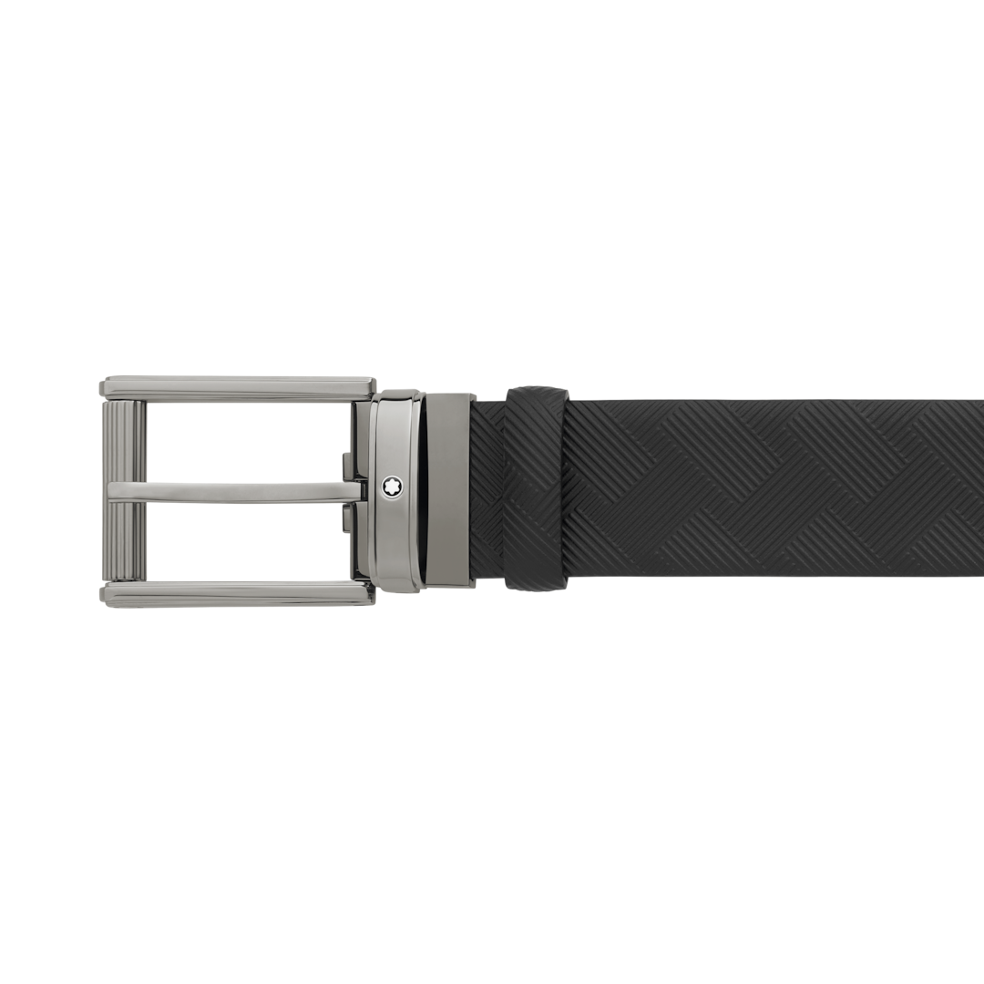 Montblanc Belt Extreme 3.0 Leather Pin Buckle 35mm Black