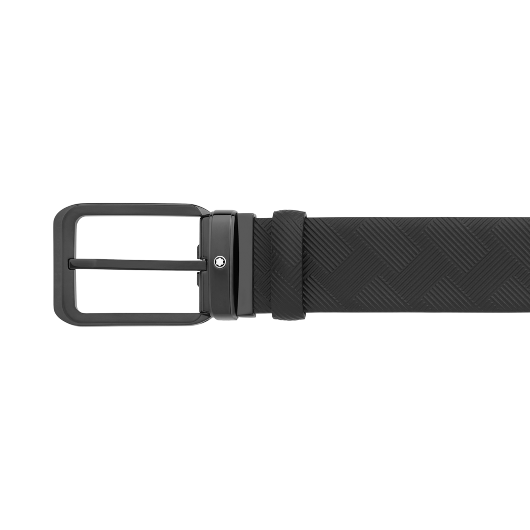 Montblanc Belt Extreme 3.0 Leather Pin Buckle 35mm Black