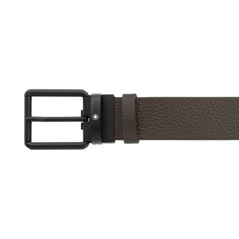 Montblanc Brown/Black 35 mm Reversible Leather Belt 131187_2