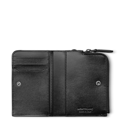Montblanc Card Holder Extreme 3.0 3cc with Zipped Pocket Black D
