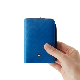 Montblanc Extreme 3.0 Card Holder 3cc with Zipped Pocket Atlantic Blue 130242_4