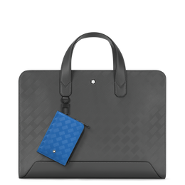 Montblanc Extreme 3.0 Card Holder 3cc with Zipped Pocket Atlantic Blue D