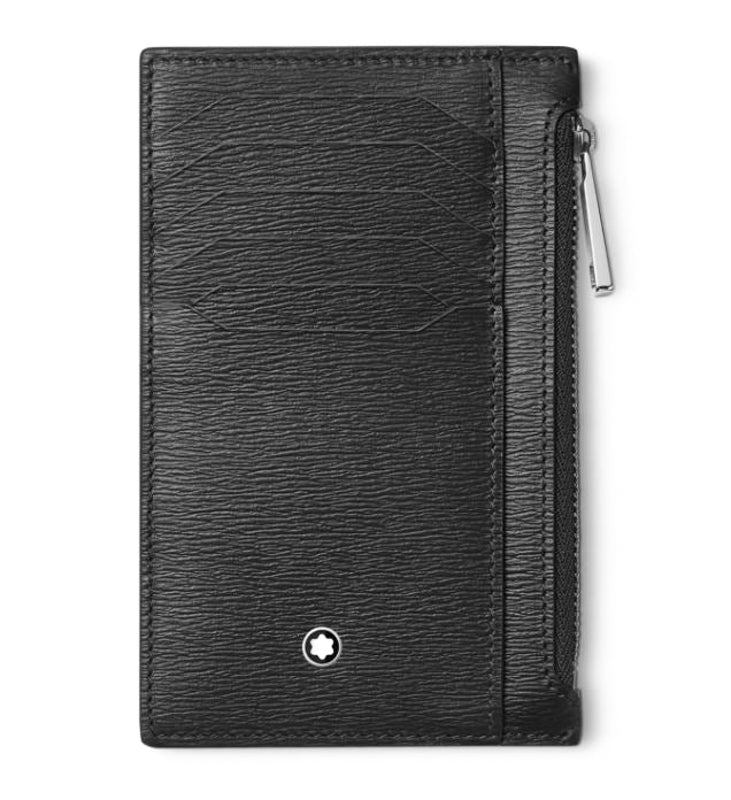 Montblanc Meisterstuck 4810 Pocket Holder 8cc With Zipped Pocket D
