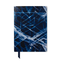 Montblanc Meisterstuck Glacier Notebook 163 Medium Blue Lined 129459.