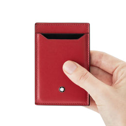 Montblanc Meisterstuck Pocket Holder Red 3cc D