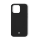 Montblanc Meisterstuck Selection Silicone Phone Case for Apple iPhone 14 Pro Black 131196