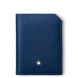 Montblanc Meisterstuck Selection Soft Mini Wallet 4cc Blue, 130061