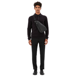 Montblanc Meisterstuck Selection Soft Sling Bag Black D